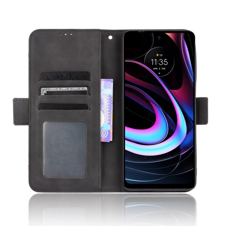 For Motorola Edge 2021 Skin Feel Calf Pattern Horizontal Flip Leather Case with Holder & Card Slots & Photo Frame