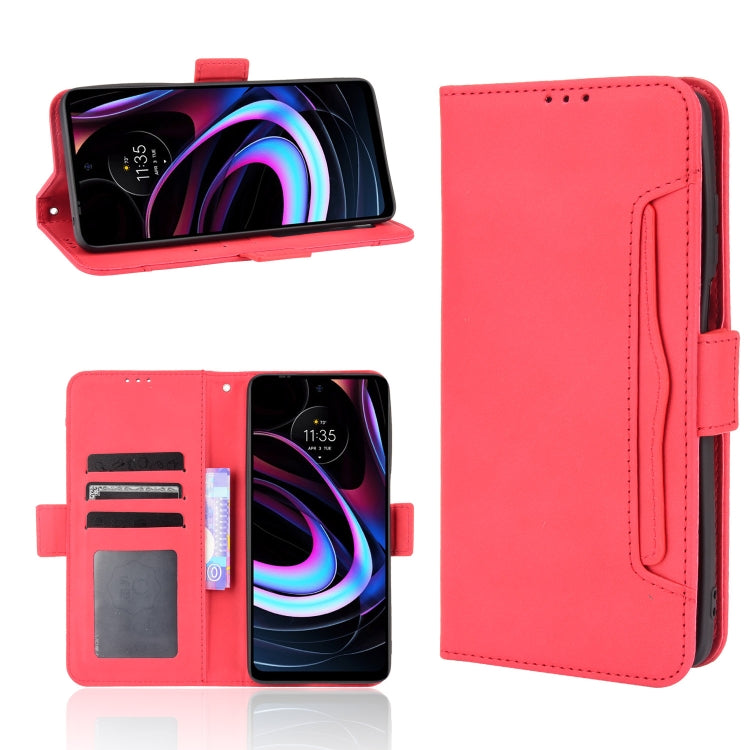 For Motorola Edge 2021 Skin Feel Calf Pattern Horizontal Flip Leather Case with Holder & Card Slots & Photo Frame