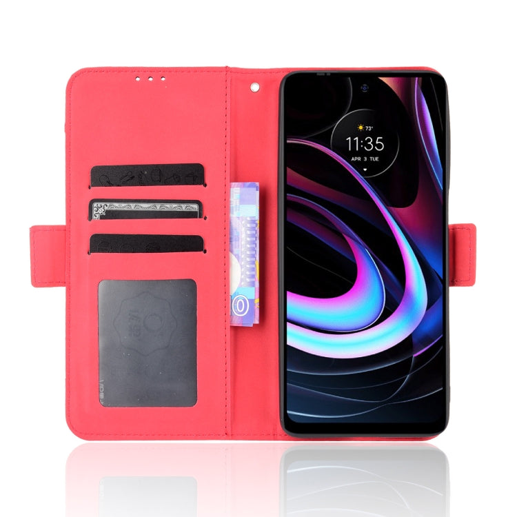 For Motorola Edge 2021 Skin Feel Calf Pattern Horizontal Flip Leather Case with Holder & Card Slots & Photo Frame