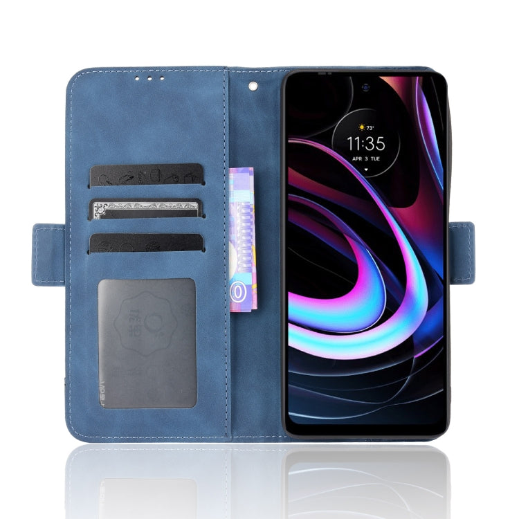 For Motorola Edge 2021 Skin Feel Calf Pattern Horizontal Flip Leather Case with Holder & Card Slots & Photo Frame