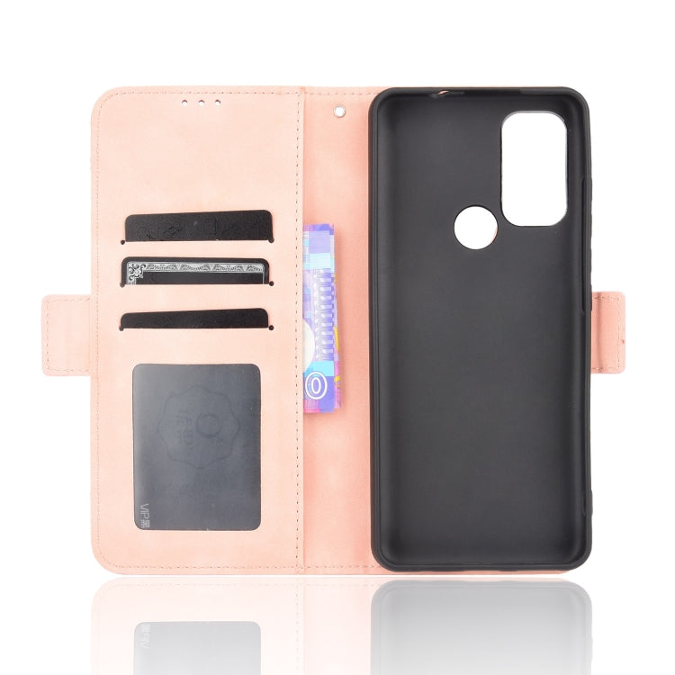 For Motorola Moto G60S Skin Feel Calf Pattern Horizontal Flip Leather Case with Holder & Card Slots & Photo Frame