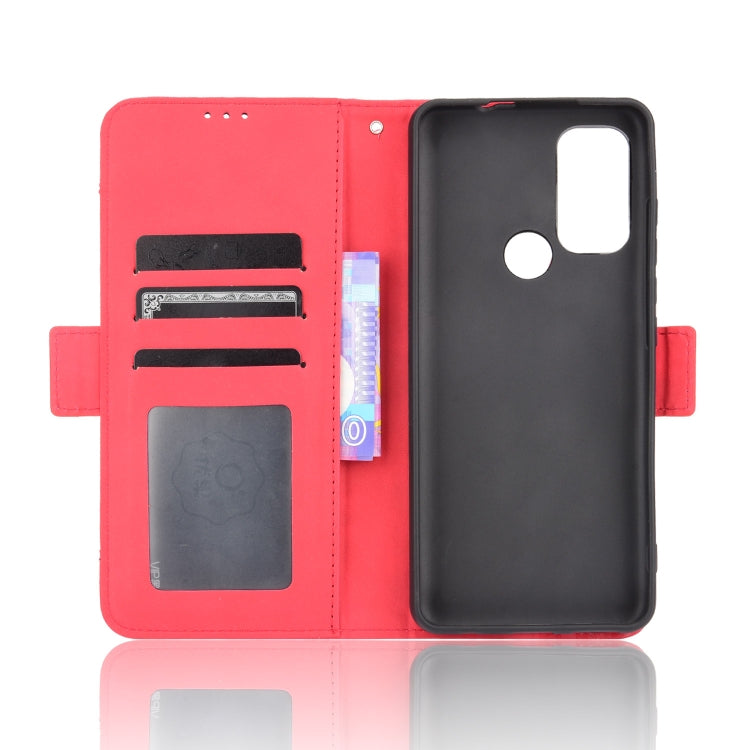 For Motorola Moto G60S Skin Feel Calf Pattern Horizontal Flip Leather Case with Holder & Card Slots & Photo Frame