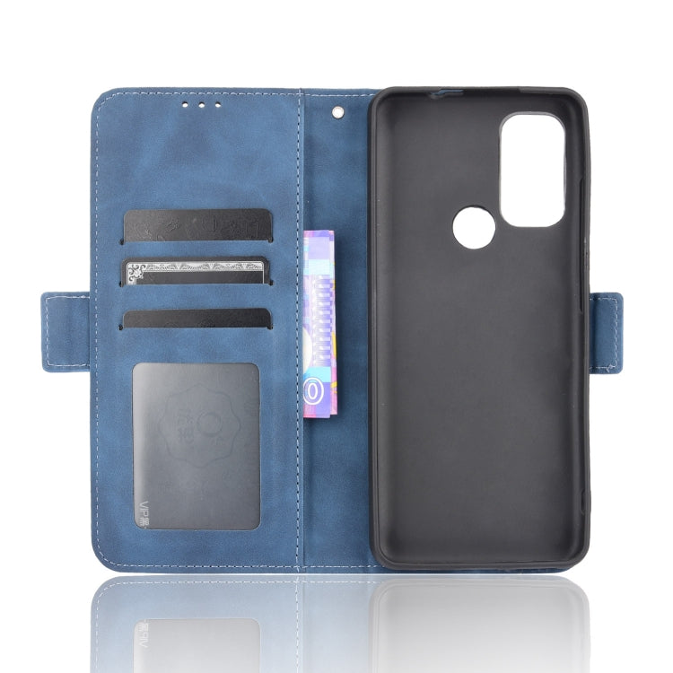 For Motorola Moto G60S Skin Feel Calf Pattern Horizontal Flip Leather Case with Holder & Card Slots & Photo Frame