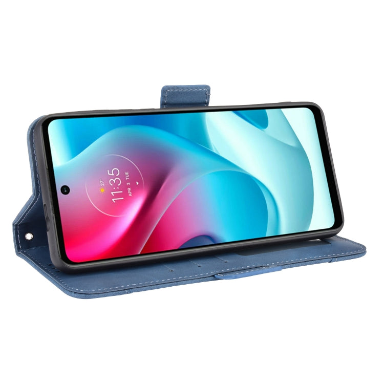 For Motorola Moto G60S Skin Feel Calf Pattern Horizontal Flip Leather Case with Holder & Card Slots & Photo Frame