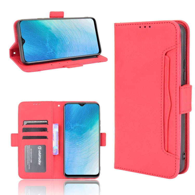 For vivo Y19/U3/U20/Y5S Skin Feel Calf Pattern Horizontal Flip Leather Case with Holder & Card Slots & Photo Frame