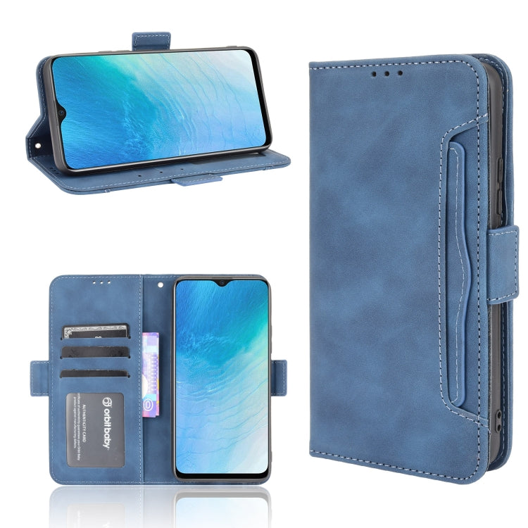 For vivo Y19/U3/U20/Y5S Skin Feel Calf Pattern Horizontal Flip Leather Case with Holder & Card Slots & Photo Frame