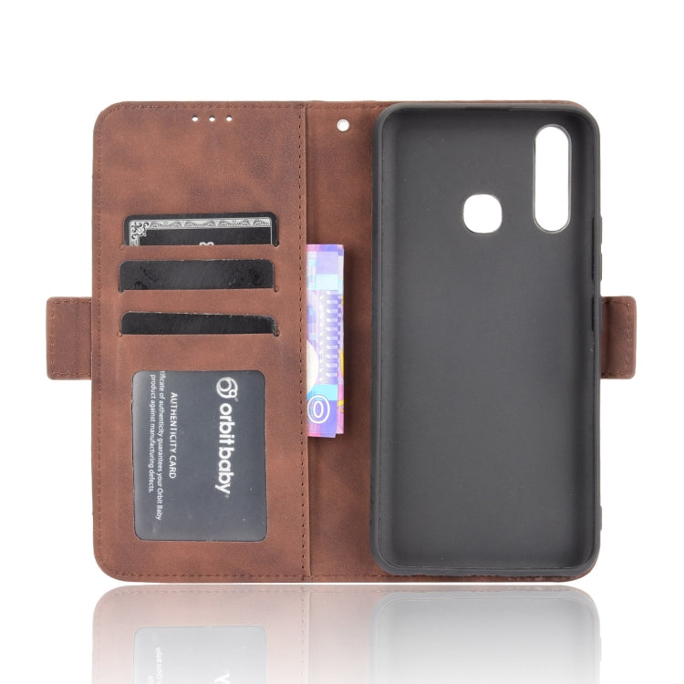 For vivo Y19/U3/U20/Y5S Skin Feel Calf Pattern Horizontal Flip Leather Case with Holder & Card Slots & Photo Frame