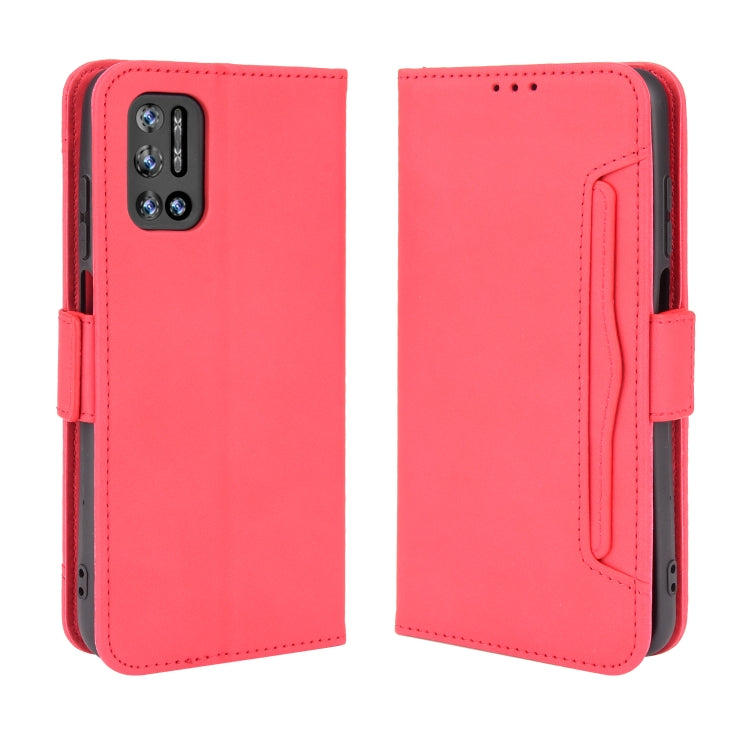 For Doogee N40 Pro Skin Feel Calf Pattern Horizontal Flip Leather Case with Holder & Card Slots & Photo Frame