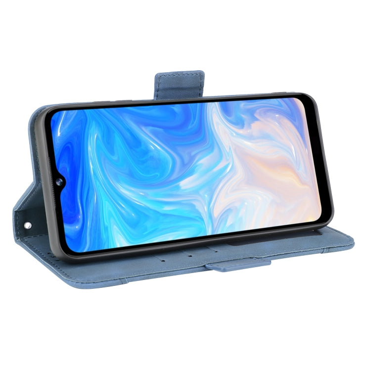 For Doogee N40 Pro Skin Feel Calf Pattern Horizontal Flip Leather Case with Holder & Card Slots & Photo Frame