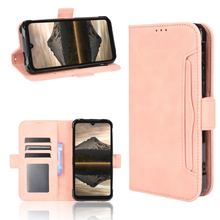 For Doogee S86 / S86 Pro Skin Feel Calf Pattern Horizontal Flip Leather Case with Holder & Card Slots & Photo Frame