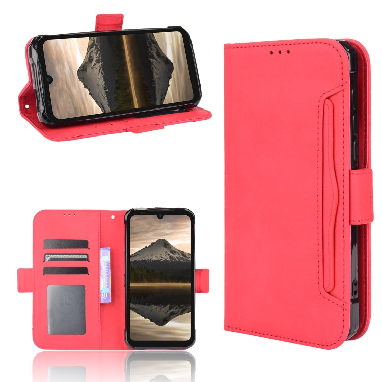 For Doogee S86 / S86 Pro Skin Feel Calf Pattern Horizontal Flip Leather Case with Holder & Card Slots & Photo Frame
