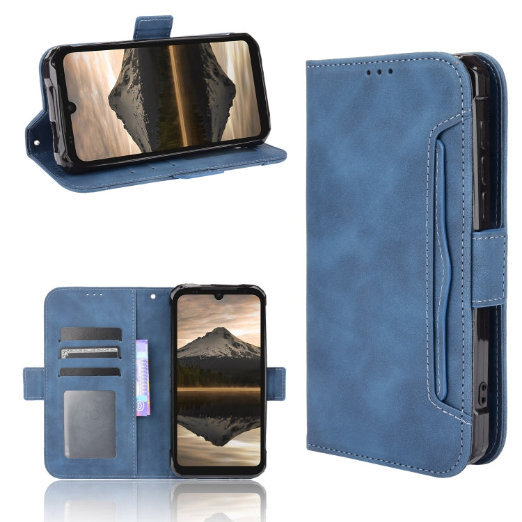 For Doogee S86 / S86 Pro Skin Feel Calf Pattern Horizontal Flip Leather Case with Holder & Card Slots & Photo Frame
