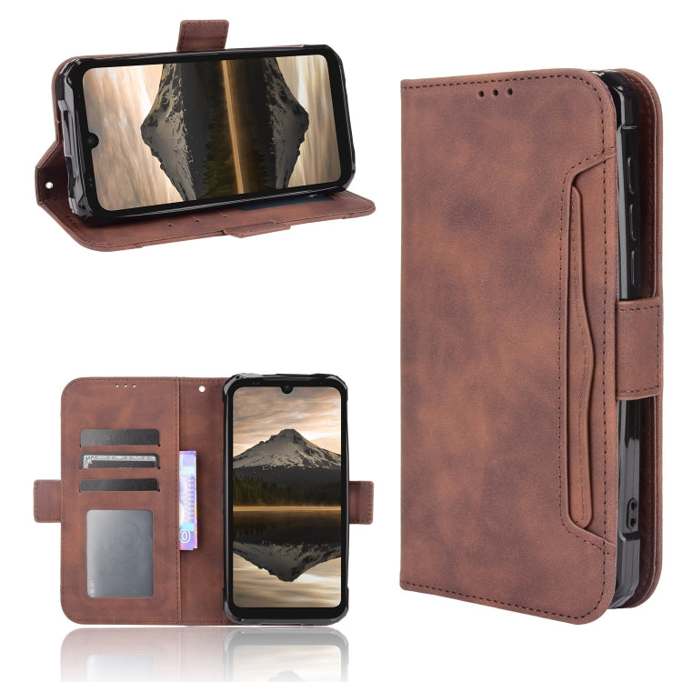 For Doogee S86 / S86 Pro Skin Feel Calf Pattern Horizontal Flip Leather Case with Holder & Card Slots & Photo Frame
