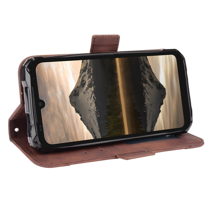 For Doogee S86 / S86 Pro Skin Feel Calf Pattern Horizontal Flip Leather Case with Holder & Card Slots & Photo Frame