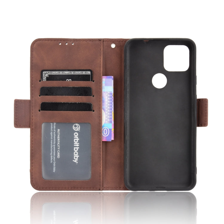 For Google Pixel 5a 5G Skin Feel Calf Pattern Horizontal Flip Leather Case with Holder & Card Slots & Photo Frame