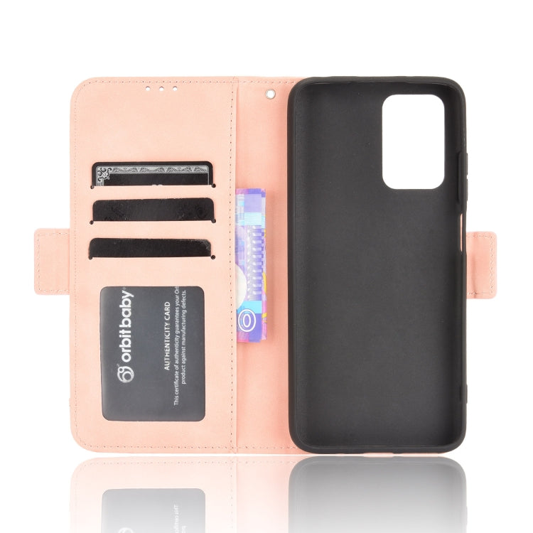 For Xiaomi Redmi 10 Skin Feel Calf Pattern Horizontal Flip Leather Case with Holder & Card Slots & Photo Frame