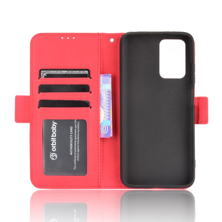 For Xiaomi Redmi 10 Skin Feel Calf Pattern Horizontal Flip Leather Case with Holder & Card Slots & Photo Frame