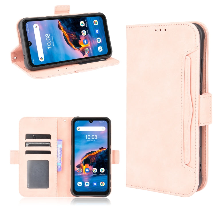 For UMIDIGI Bison Pro Skin Feel Calf Pattern Horizontal Flip Leather Case with Holder & Card Slots & Photo Frame