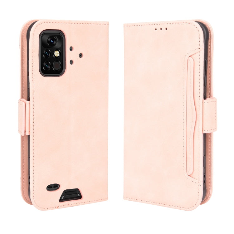 For UMIDIGI Bison Pro Skin Feel Calf Pattern Horizontal Flip Leather Case with Holder & Card Slots & Photo Frame