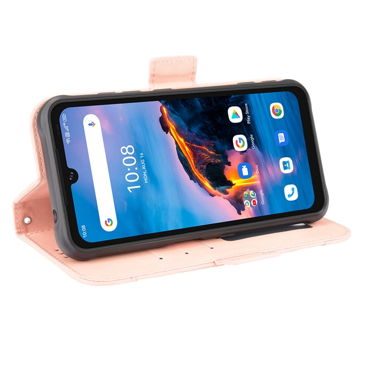 For UMIDIGI Bison Pro Skin Feel Calf Pattern Horizontal Flip Leather Case with Holder & Card Slots & Photo Frame
