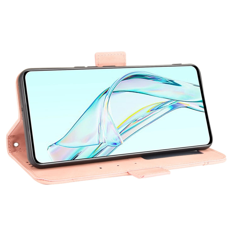 For ZTE Axon 30 5G Skin Feel Calf Pattern Horizontal Flip Leather Case with Holder & Card Slots & Photo Frame