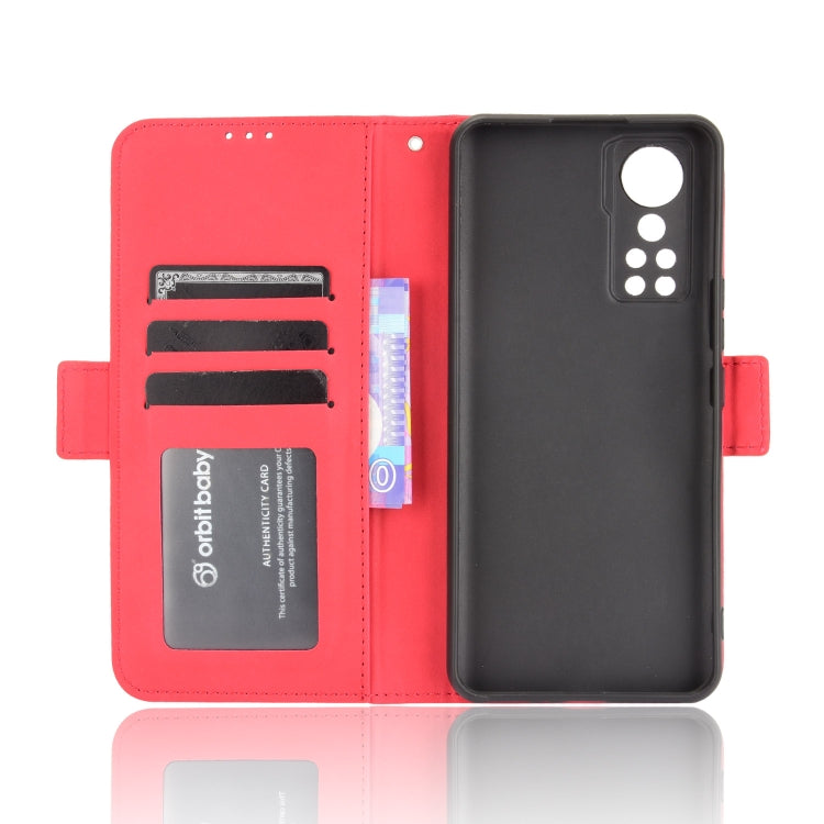 For ZTE Axon 30 5G Skin Feel Calf Pattern Horizontal Flip Leather Case with Holder & Card Slots & Photo Frame