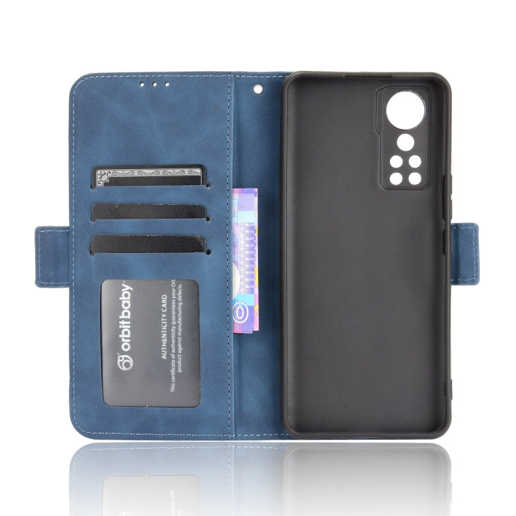 For ZTE Axon 30 5G Skin Feel Calf Pattern Horizontal Flip Leather Case with Holder & Card Slots & Photo Frame