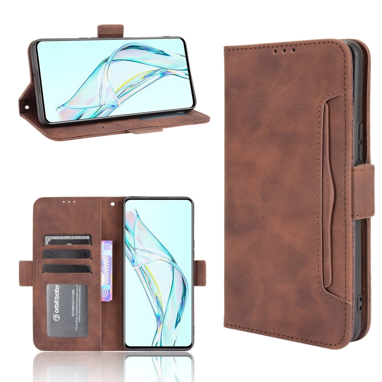 For ZTE Axon 30 5G Skin Feel Calf Pattern Horizontal Flip Leather Case with Holder & Card Slots & Photo Frame