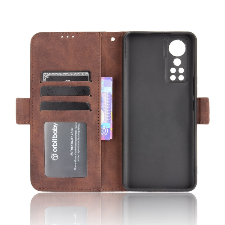 For ZTE Axon 30 5G Skin Feel Calf Pattern Horizontal Flip Leather Case with Holder & Card Slots & Photo Frame