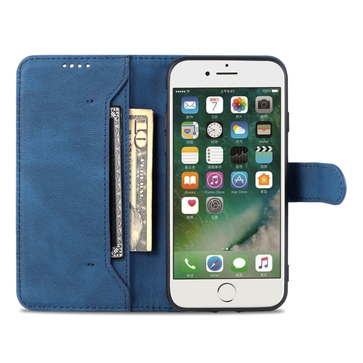For iPhone SE 2022 / SE 2020 / 8 / 7 AZNS Dream II Skin Feel PU+TPU Horizontal Flip Leather Case with Holder & Card Slots & Wallet