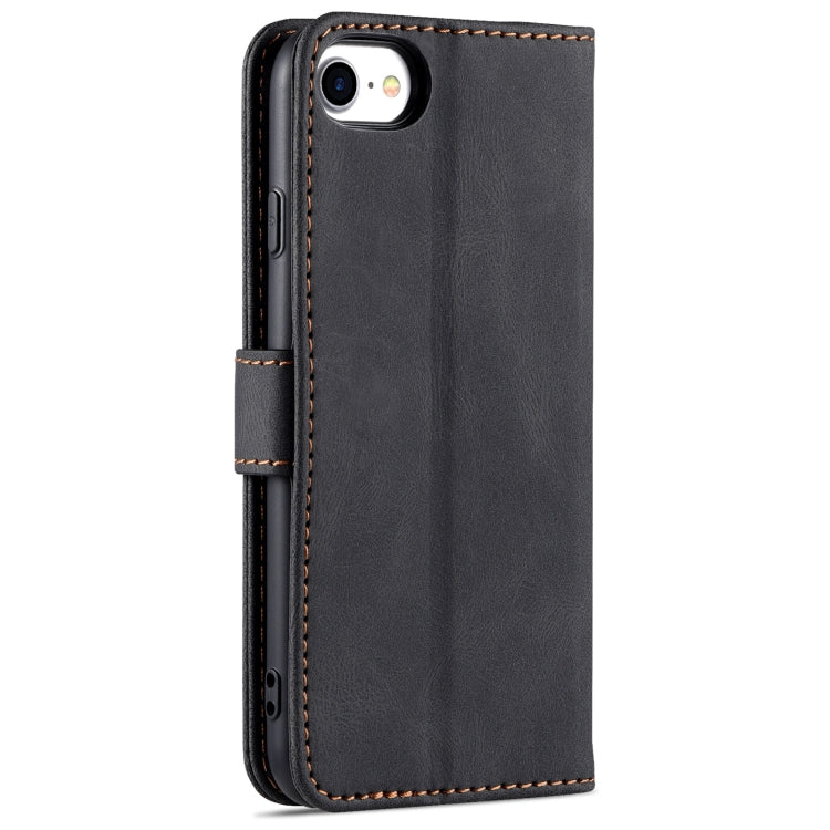 For iPhone SE 2022 / SE 2020 / 8 / 7 AZNS Dream II Skin Feel PU+TPU Horizontal Flip Leather Case with Holder & Card Slots & Wallet