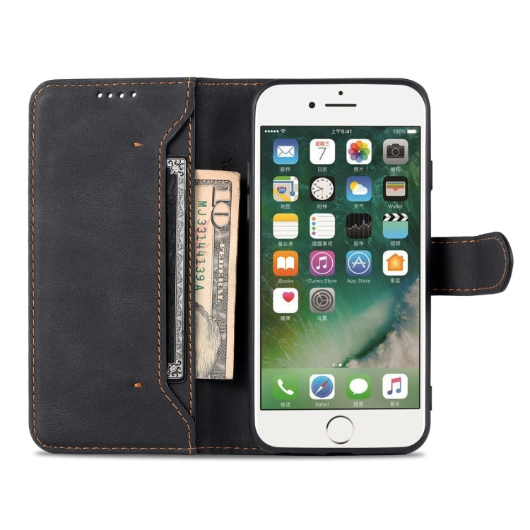 For iPhone SE 2022 / SE 2020 / 8 / 7 AZNS Dream II Skin Feel PU+TPU Horizontal Flip Leather Case with Holder & Card Slots & Wallet