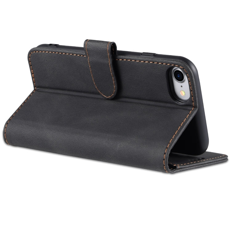 For iPhone SE 2022 / SE 2020 / 8 / 7 AZNS Dream II Skin Feel PU+TPU Horizontal Flip Leather Case with Holder & Card Slots & Wallet