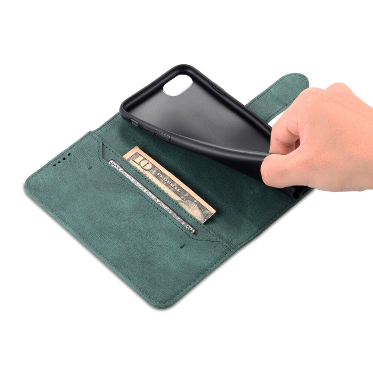 For iPhone SE 2022 / SE 2020 / 8 / 7 AZNS Dream II Skin Feel PU+TPU Horizontal Flip Leather Case with Holder & Card Slots & Wallet
