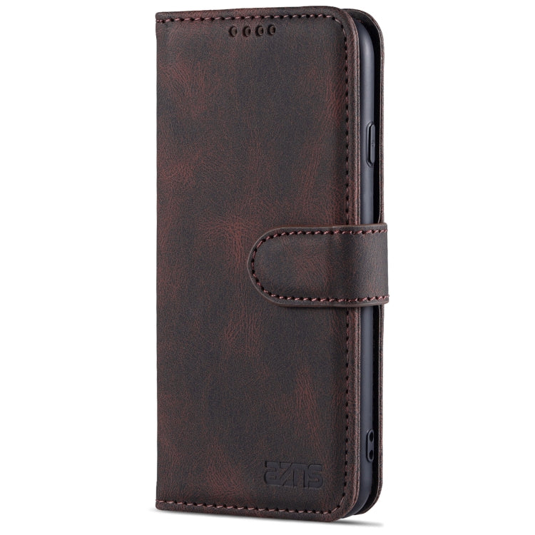 For iPhone SE 2022 / SE 2020 / 8 / 7 AZNS Dream II Skin Feel PU+TPU Horizontal Flip Leather Case with Holder & Card Slots & Wallet