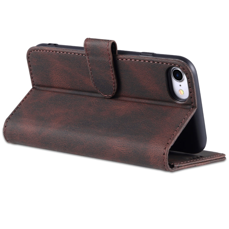 For iPhone SE 2022 / SE 2020 / 8 / 7 AZNS Dream II Skin Feel PU+TPU Horizontal Flip Leather Case with Holder & Card Slots & Wallet