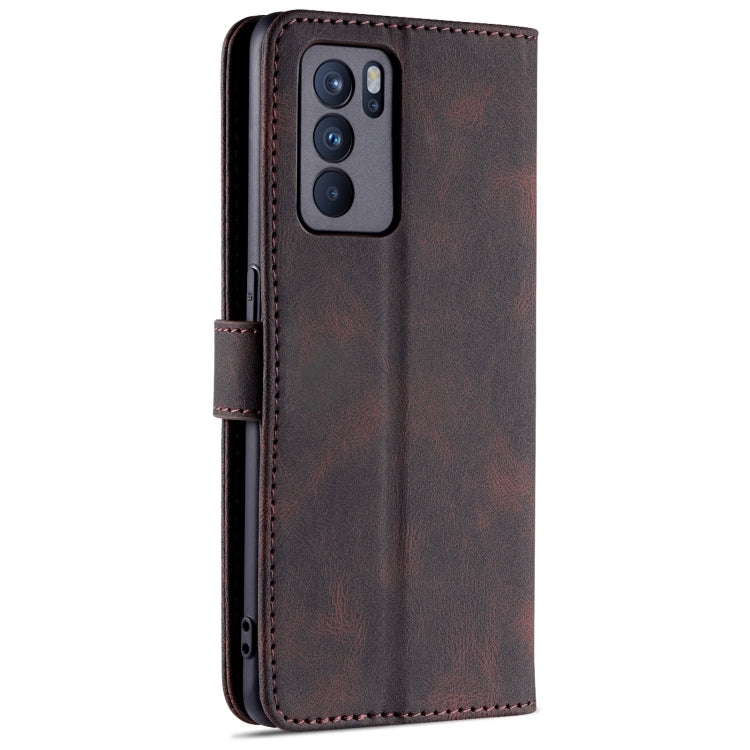 For OPPO Reno6 5G AZNS Dream II Skin Feel PU+TPU Horizontal Flip Leather Case with Holder & Card Slots & Wallet