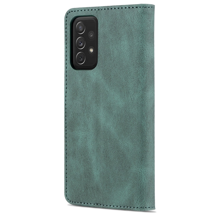 For Samsung Galaxy A72 5G / 4G AZNS Dream II Skin Feel PU+TPU Horizontal Flip Leather Case with Holder & Card Slots & Wallet