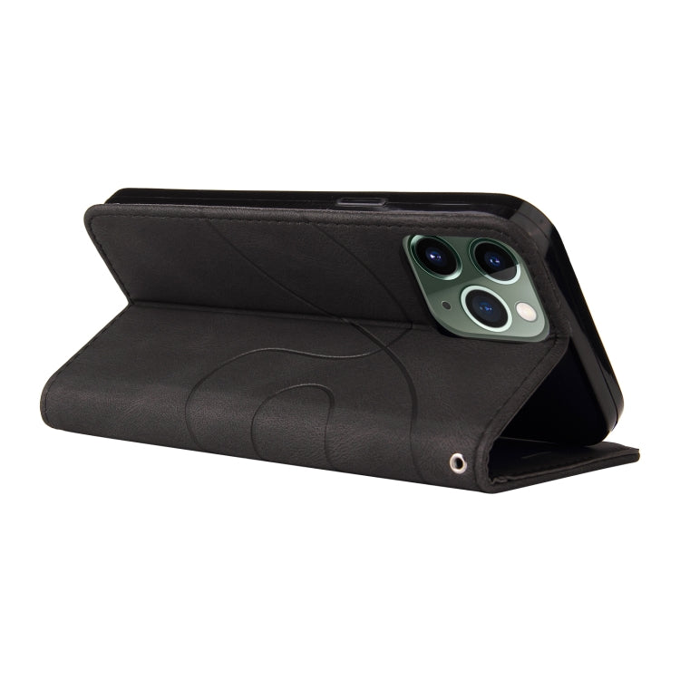 For iPhone 13 Pro Max Dual-color Splicing Horizontal Flip PU Leather Case with Holder & Card Slots & Wallet