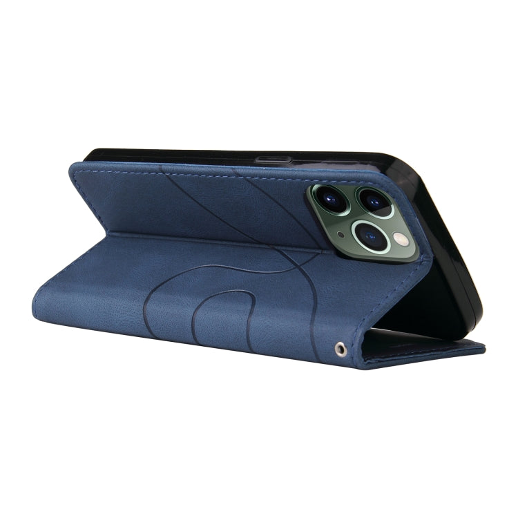 For iPhone 13 Pro Max Dual-color Splicing Horizontal Flip PU Leather Case with Holder & Card Slots & Wallet