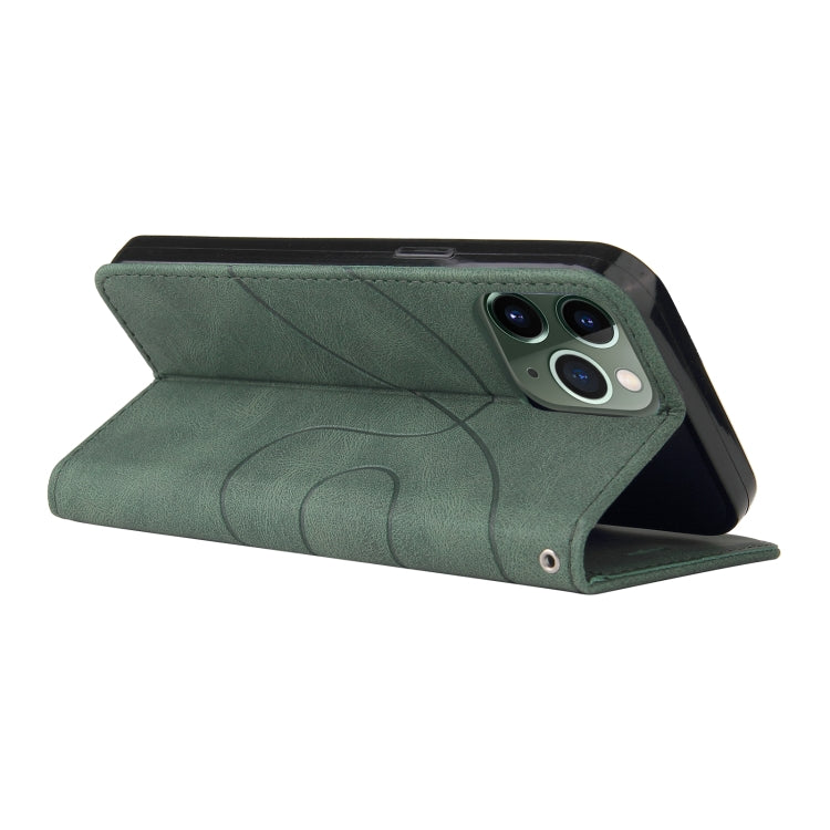 For iPhone 13 Pro Max Dual-color Splicing Horizontal Flip PU Leather Case with Holder & Card Slots & Wallet