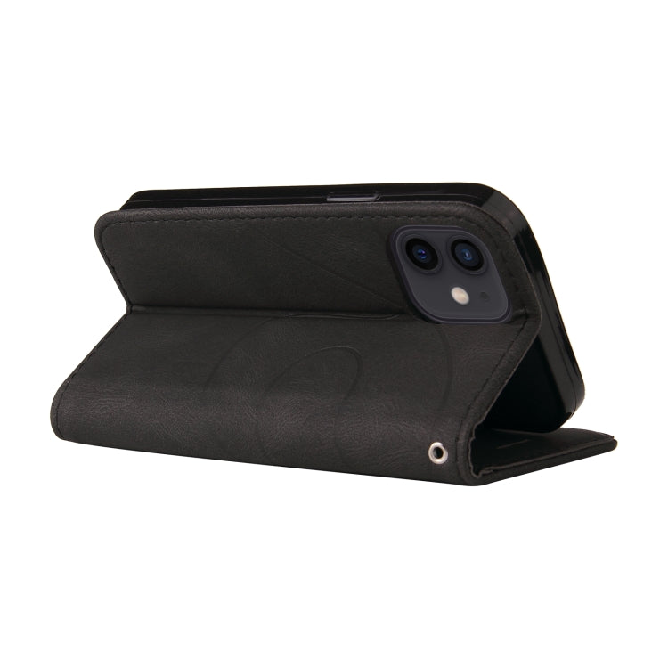 For iPhone 13 mini Dual-color Splicing Horizontal Flip PU Leather Case with Holder & Card Slots & Wallet