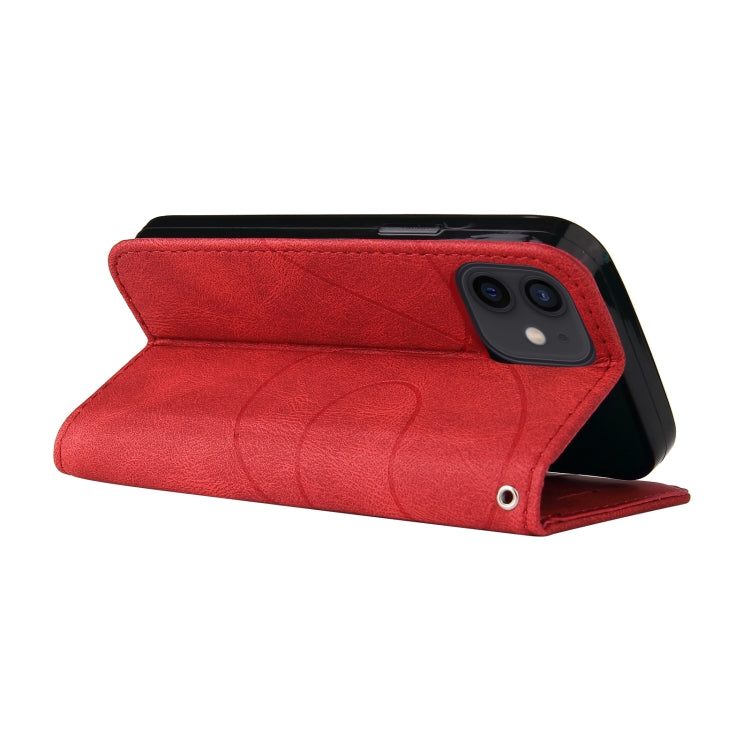 For iPhone 13 mini Dual-color Splicing Horizontal Flip PU Leather Case with Holder & Card Slots & Wallet