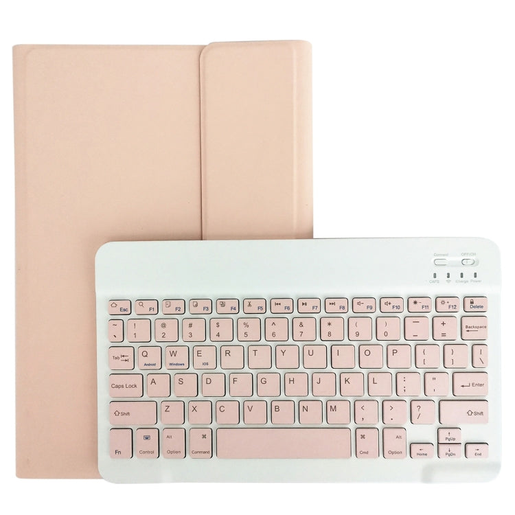 For Lenovo Pad Tab P11 Pro 11.5 inch TB-J706F LX115 Solid Color Detachable Square Keycap Bluetooth Keyboard Leather Tablet Case with Stand