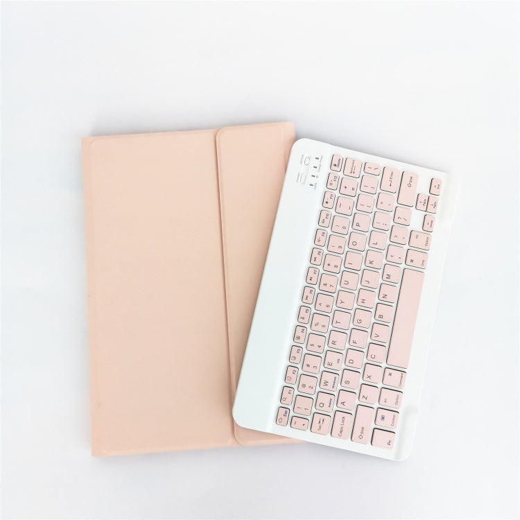 For Lenovo Pad Tab P11 Pro 11.5 inch TB-J706F LX115 Solid Color Detachable Square Keycap Bluetooth Keyboard Leather Tablet Case with Stand