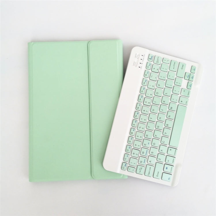 For Lenovo Pad Tab P11 Pro 11.5 inch TB-J706F LX115 Solid Color Detachable Square Keycap Bluetooth Keyboard Leather Tablet Case with Stand