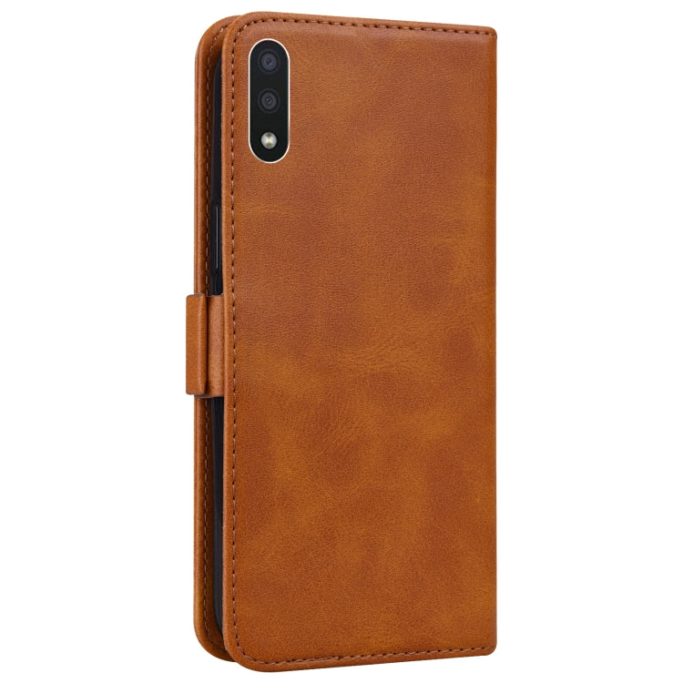 For Samsung Galaxy A01 Embossed Cat Butterflies Pattern Horizontal Flip Leather Case with Card Slot & Holder & Wallet