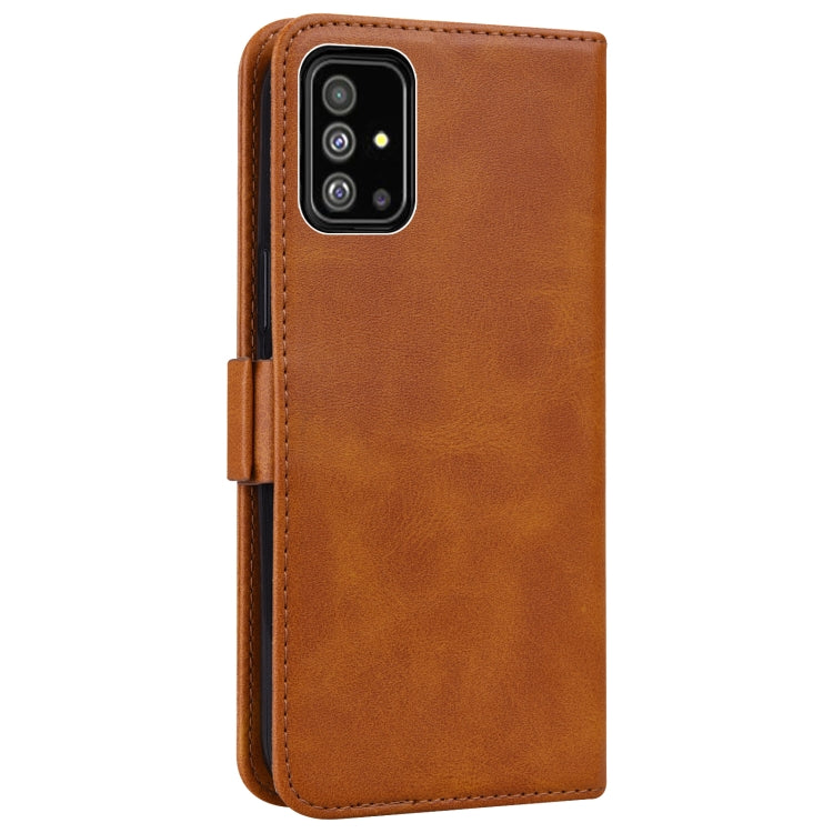 For Samsung Galaxy A51 4G Embossed Cat Butterflies Pattern Horizontal Flip Leather Case with Card Slot & Holder & Wallet