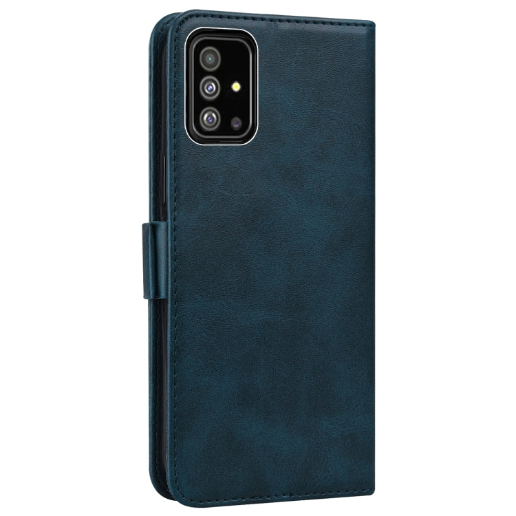 For Samsung Galaxy A51 4G Embossed Cat Butterflies Pattern Horizontal Flip Leather Case with Card Slot & Holder & Wallet
