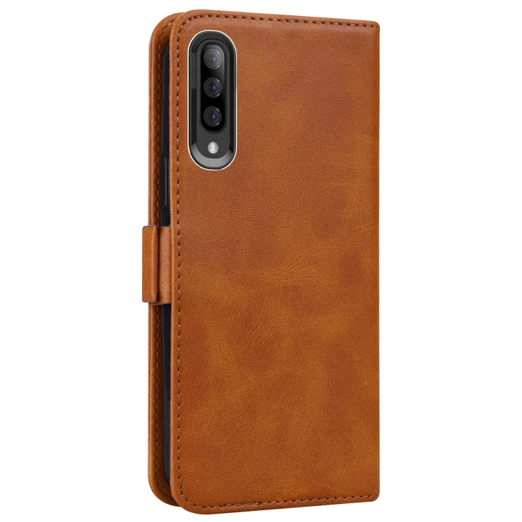 For Samsung Galaxy A70 / A70s Embossed Cat Butterflies Pattern Horizontal Flip Leather Case with Card Slot & Holder & Wallet